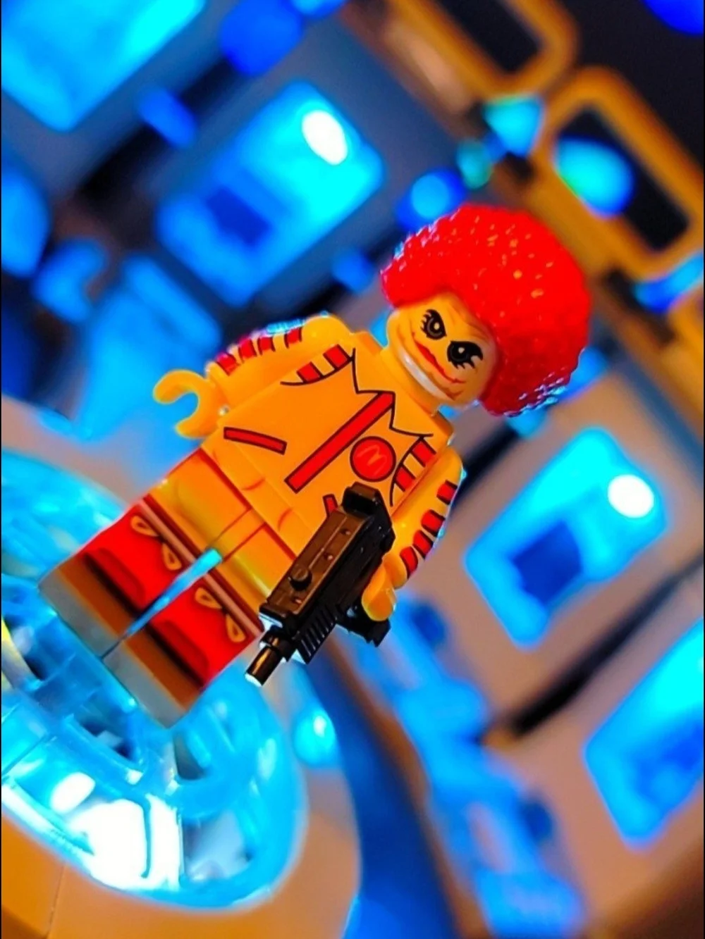 Batman Joker Minifigure Lego Compatible